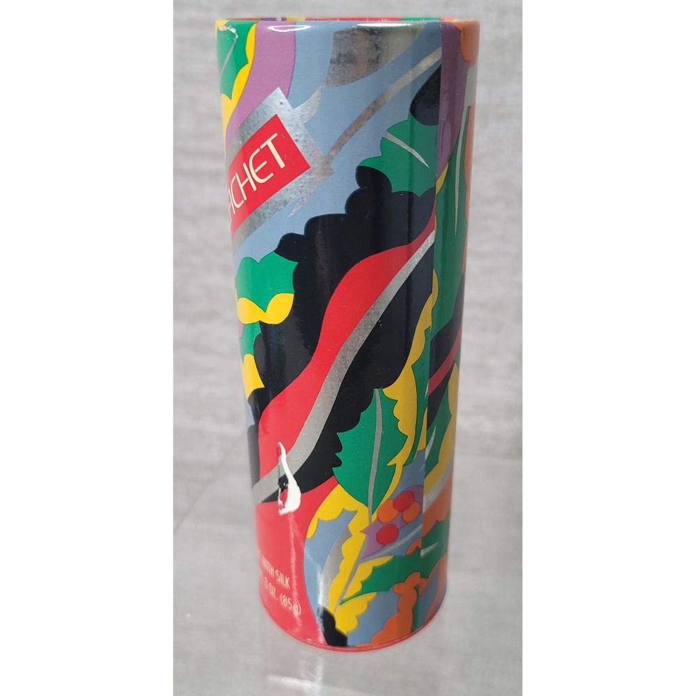 RARE Vintage Prince Matchabelli Cachet Talc with Silk 3 oz 90's Pop Art Design - Picture 3 of 9